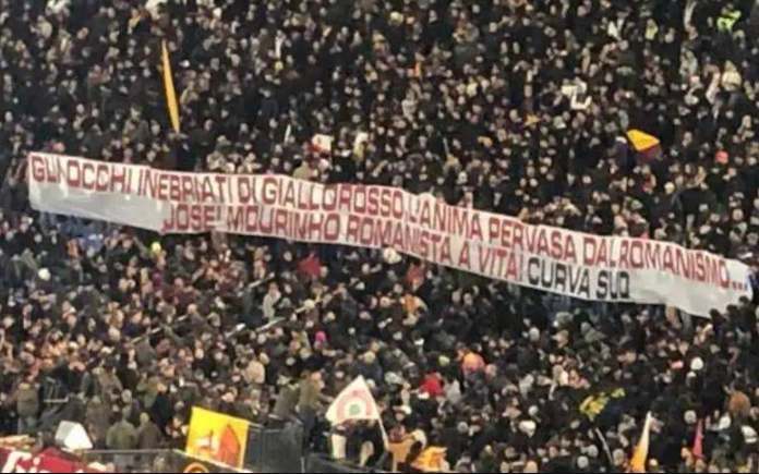 穆里尼奧感激球迷支持：為“終身羅馬主義者”而戰(zhàn)取勝！